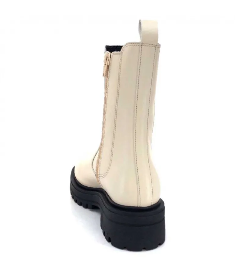 We Do 99465 B Cuir Beige Lin