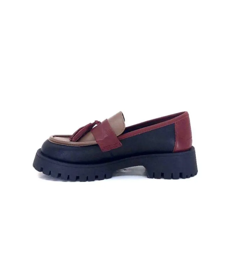 We Do 11244 Ch Cuir Noir Frango & Rouge