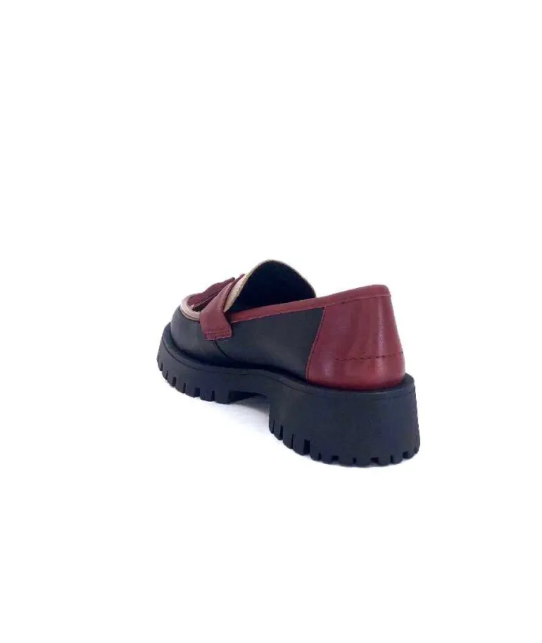 We Do 11244 Ch Cuir Noir Frango & Rouge