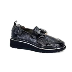 Xsa 9921 Cuir Vernis Noir