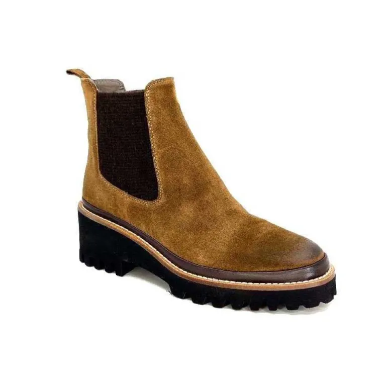 Xsa 9176 London Daim Castagno